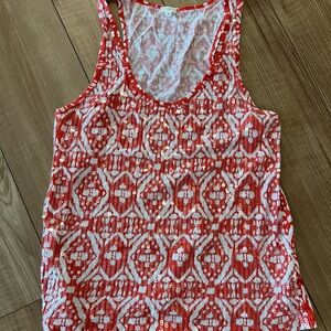 J Crew sequenced front tank. Size Small
